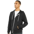 thumbnail image 2 of BELLA + CANVAS Unisex Sponge Fleece Full-Zip Hoodie, 2 of 5
