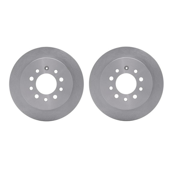 Dynamic Friction Company Rear Brake Rotors 6002-03025