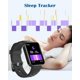 thumbnail image 4 of Remen Women's and Men's Smart Watch with Call Function, 1.85-inch Smart Watch with Heart Rate Monitor, Pedometer, Oximeter, Sleep Monitor, Personalize, 4 of 5