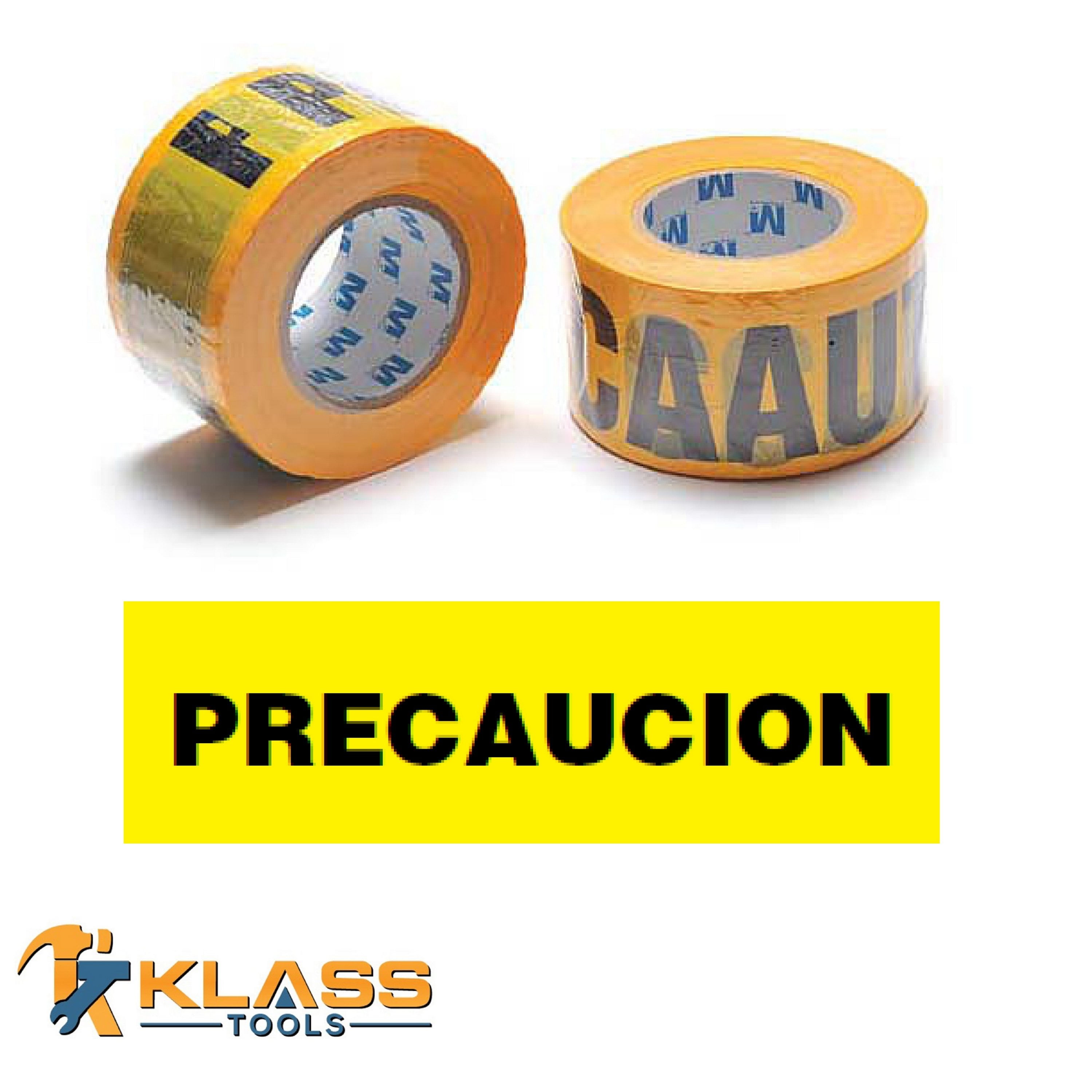 Spanish Caution Tape "PRECAUCION" 3" x 1000 FT (333 Yards) (20 Rolls