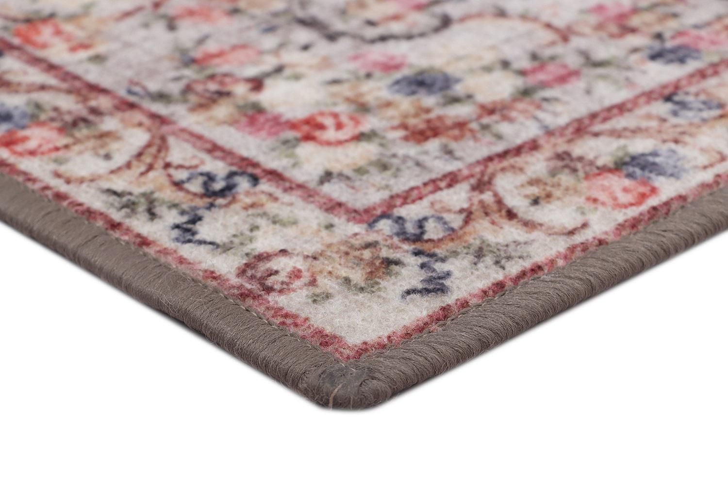 Tapis persan en nylon Home Decor Inc Cairo – 45 x 76 cm, envers antidérapant, idéal pour les entrées, les cuisines et les espaces intérieurs