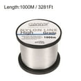 thumbnail image 2 of Unique Bargains 3281FT 20lb 8.0# Fluorocarbon Coated Monofilament Nylon Fishing Line String Wire Clear, 2 of 7