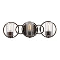 thumbnail image 2 of 2363-RBZ Millennium Lighting Delano - 3 Light Bath Vanity-8 Inches Tall and 24 Inches Wide, 2 of 2