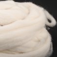 thumbnail image 4 of EeaseCA Natural Roving Wool Roving Fiber Felt Crafts Needle Felting 200g (Galatea), 4 of 7