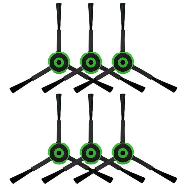 6 Pack Side Brush Edge-Sweeping Brush for Roomba for E, I,& J Series Replenishment