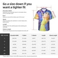 thumbnail image 5 of Lsque inside out 2 Pattern Hawaiian Shirt for Men Unisex Summer Beach Casual Short Sleeve Cotton Linen Button Down Shirts-3X-Large, 5 of 6
