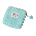 thumbnail image 2 of Esquirla Sanitary Napkin Storage Bag Compact Small Cosmetic Bag for Ladies Girls Coin Blue, 2 of 8