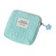 thumbnail image 2 of Bolsa para guardar servilletas, moderna y bonita, portátil, con bolsillo con cierre de cremallera. Azul, 2 of 9