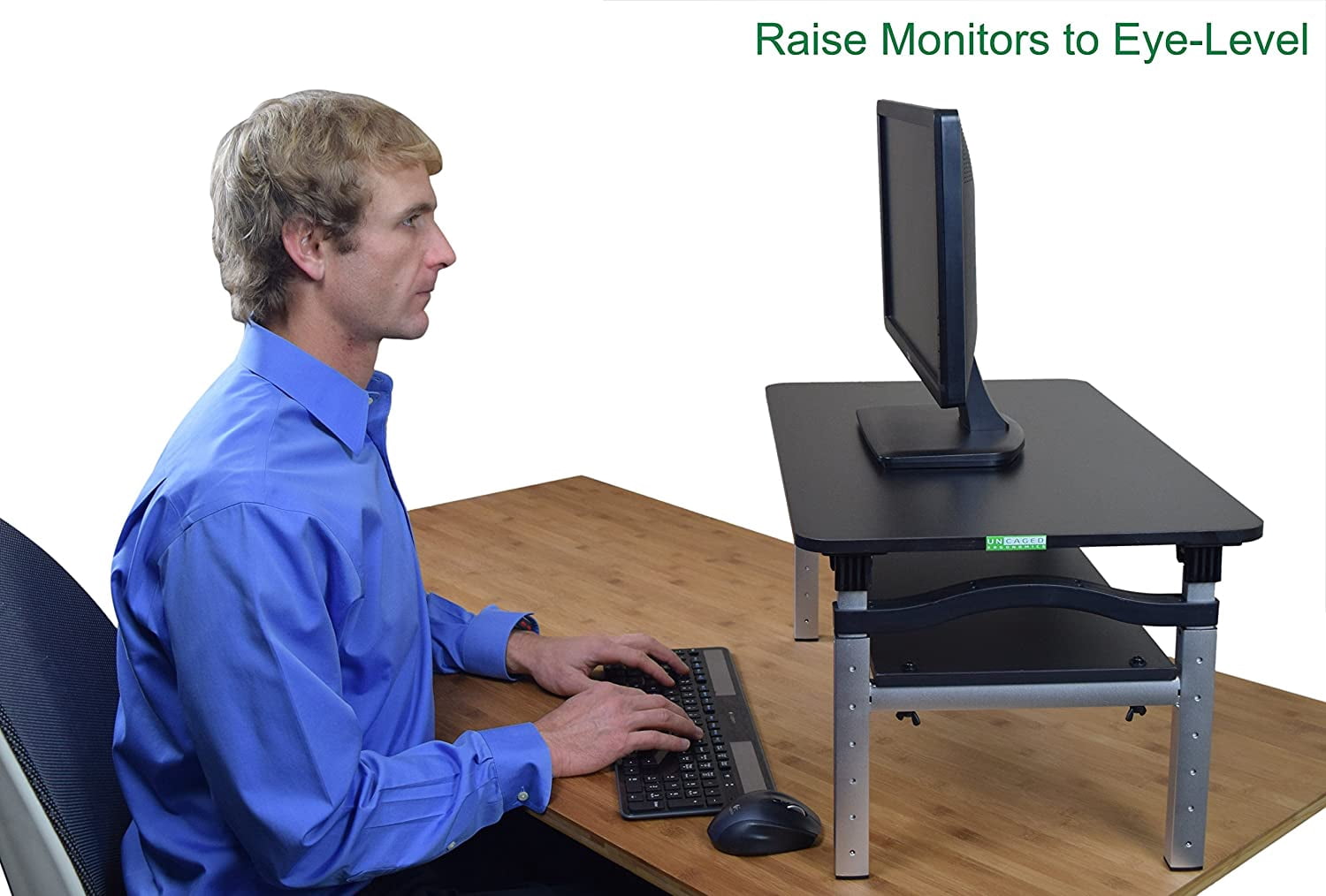 LIFT Tall Adjustable Height Computer 