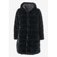 thumbnail image 5 of Roaman's Women's Plus Size 2-In-1 Puffer And Faux Fur Coat, 5 of 6