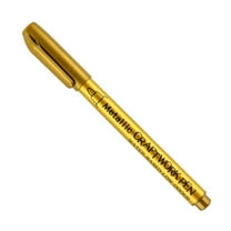 LKWLPD Paint Pen Gold Silver Metallic Permanent Acrylic Markers for Fabric Glass Plastic Rock Wood Ceramic Leather Tire Painting Medium Tip Fast Drying Water Resistant Ink