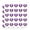 Clear, variant on Powerpuff Girls Mojo JoJo Head Heart Shaped Planner Calendar Scrapbook Craft Stickers