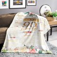 thumbnail image 2 of Yibo 90th Birthday Gifts for Women Best Birthday Gifts for 90 Year Old Woman 90th Birthday Gift Ideas 1933 Birthday Gifts for Women Happy 90th Birthday Decorations Women Blanket, 2 of 7