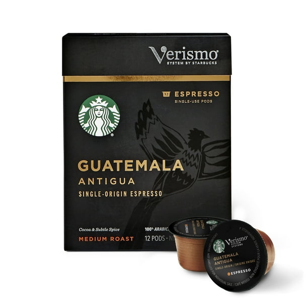 Starbucks Medium Roast Verismo Coffee Pods — Guatemala ...