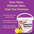 thumbnail image 3 of Capture Carpet & Rug Dry Cleaner Powder, 4 lb - Pet Stain & Odor Eliminator for Home & Car, Fresh Scent, Resealable Lid, No Harsh Chemicals, 3 of 12