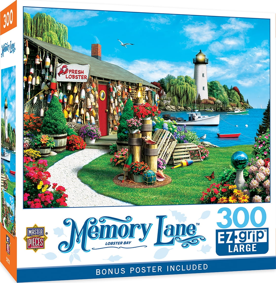 Memory Lane - Lobster Bay 300 Piece EZ Grip Puzzle