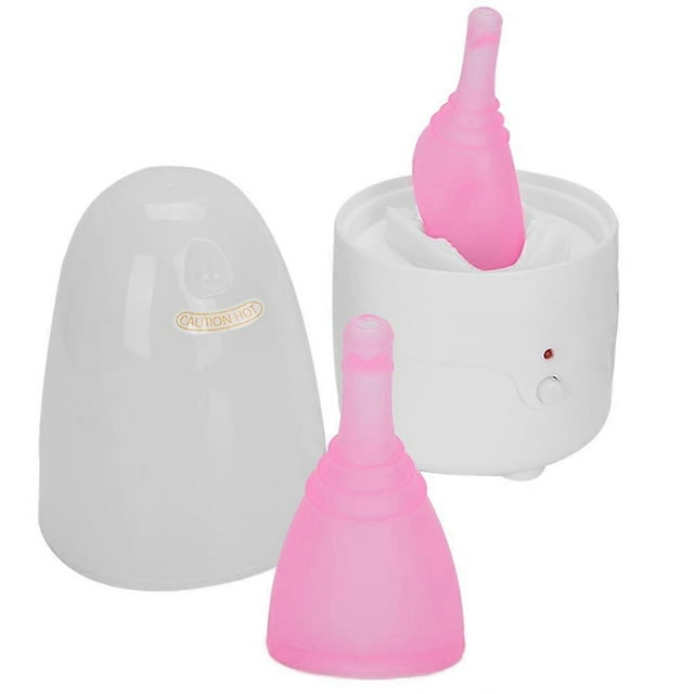 Menstrual Cup Set Silicone Reusable Menstrual Soft Cups Foldable Original Period CupsS x 2