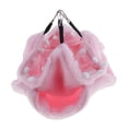 thumbnail image 3 of Hamaca acogedora para animales pequeños, nido cálido de invierno para hámsteres, pájaros y loros, color rosa Rosado, 3 of 9