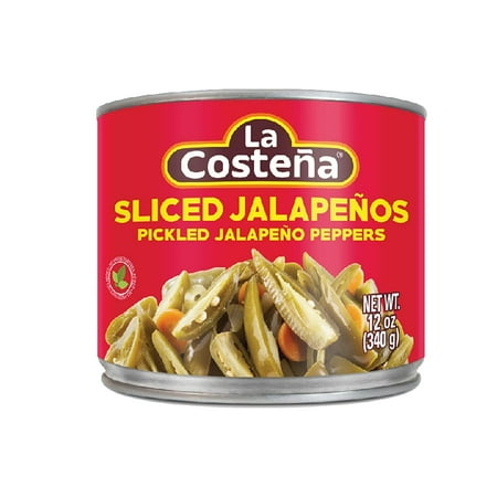 SLICED JALAPENOS GREEN PICKLED SLICED JALAPENO PEPPERS