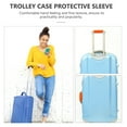 thumbnail image 4 of NICEXMAS Orange Neoprene Luggage Handle Wrap Comfortable Hand Protector with Adhesive Buckle, 4 of 5