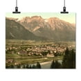 thumbnail image 2 of Print: Lower Inn, Hall And Bettelwurfspitze, Tyrol, Austro-Hungary, circa, 2 of 4