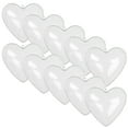 thumbnail image 3 of Gymnture 12pcs Clear Heart Shape Fillable Ornament Balls for Christmas, 3 of 10