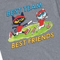 thumbnail image 3 of Pete The Cat - Best Team Best Friends - Men's Short Sleeve Graphic T-Shirt, 3 of 6