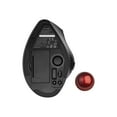 thumbnail image 2 of Kensington Pro Fit Ergo Vertical Wireless Trackball - Trackball - ergonomic - optical - 9 buttons - wireless - Bluetooth, 2.4 GHz - USB wireless receiver, 2 of 17