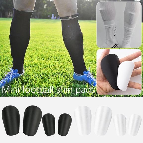 Miniature Shin Guards, Mini Soccer Shin Guards for All Ages, Anti-Slip Soccer Shin Guards, Small Protective Equipment Shin Pads for Soccer Player