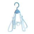 thumbnail image 2 of Siruishop Shoe Drying Rack Foldable 360 degree Rotatable Hold 4 Multifunctional Shoes Hanger blue, 2 of 8