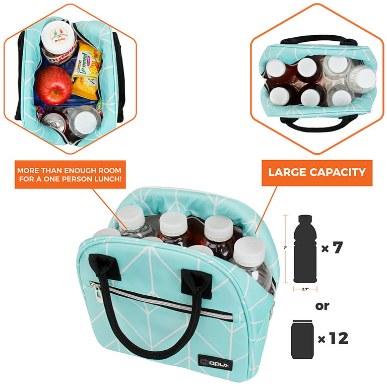 Wsslon Girls Pop Lunch Box,Kids School Lunch Bag Insulated Lunch Large Tote  Bag for School Office,Leakproof Cooler Lunch Box with Adjustable Shoulder