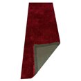 thumbnail image 5 of Rugsotic Carpets Hand Tufted Shag Polyester Eco-Friendly Area Rugs - 2'6''x6', Runner, Dark Pink, Plain Solid Design, High Pile Handmade Anti Skid Rugs for Living Room, Bed Room K00111, 5 of 5