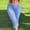 Blue women's capri pants high waisted a1, variant on Cagogo Women's Capri Pants High Waisted Plaid Casual Everyday Active Slim Fit Capri Pants Leggings Workout Yoga Lounge Travel Spring Summer, Green XL