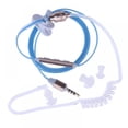 thumbnail image 1 of MesaSe In-Ear Earphone Headphone Air Tube Security Earpiece with Mic for IOS / Android, 1 of 1