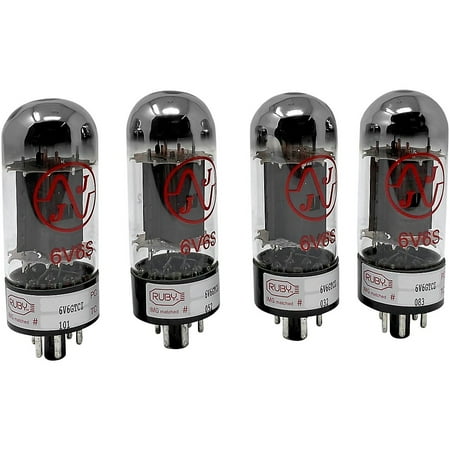 Ruby 6V6 Matched Amp Tubes Matched Quad