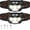 Black, variant on PETGLE Headlamp Flashlight, Lumen Ultra-Light Bright LED Rechargeable Headlight with White Red Light, 2-Pack Waterproof Motion Sensor Head Lamp,8 Modes for Outdoor Camping Running Hiking Fishing