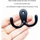 thumbnail image 3 of 15-Pack Double Coat Hooks, Antique Black Wall Mount Hooks with Screws for Home and Shelves Storage Solutions, 3 of 5