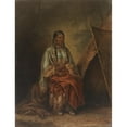 thumbnail image 3 of Antonio Zeno Shindler 15x18 Black Modern Framed Museum Art Print Titled - Spotted Tail's Squaw (ca. 1887), 3 of 5