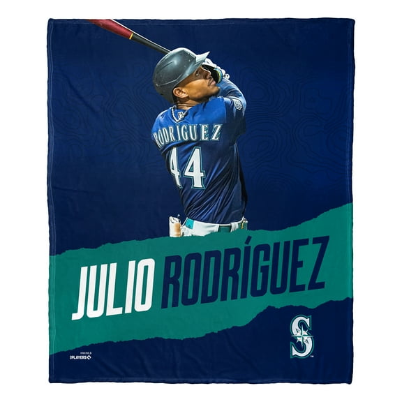 The Northwest Group Julio Rodr-guez Seattle Mariners 50" x 60" Silk Touch Throw Blanket