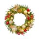 thumbnail image 2 of Corona de Navidad Corona de Navidad Adorno de Corona de Puerta Colgante de 60 cm para Uso en Interiores y Exteriores, 2 of 9