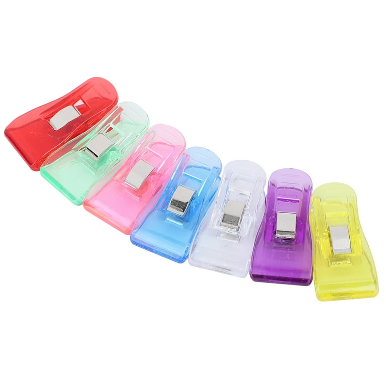 Clips For Sewing, 50pcs Sewing Clips Plastic Quilting Crafting