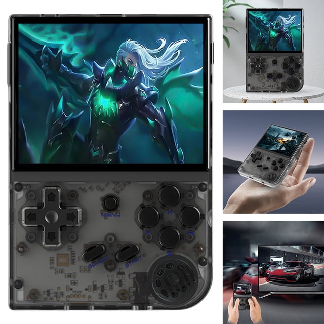 Consola Juegos Nostálgica RG35XX 64GB Pantalla IPS 3 5 Pulgadas Linux Regalo para