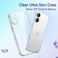 thumbnail image 3 of JETech Slim Case for iPhone 17 6.3-Inch with Camera Lens Full Protection, Ultra-Thin Lightweight Clear Minimalist Protective Phone Cover (Clear), 3 of 5