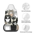thumbnail image 3 of Lsque Colors Cats Pattern Car Seat Covers for Front Seats , Waterproof Seat Covers for Cars, Sporty Front Seat Covers,Car Seat Cover Protector Front Seats, 3 of 5