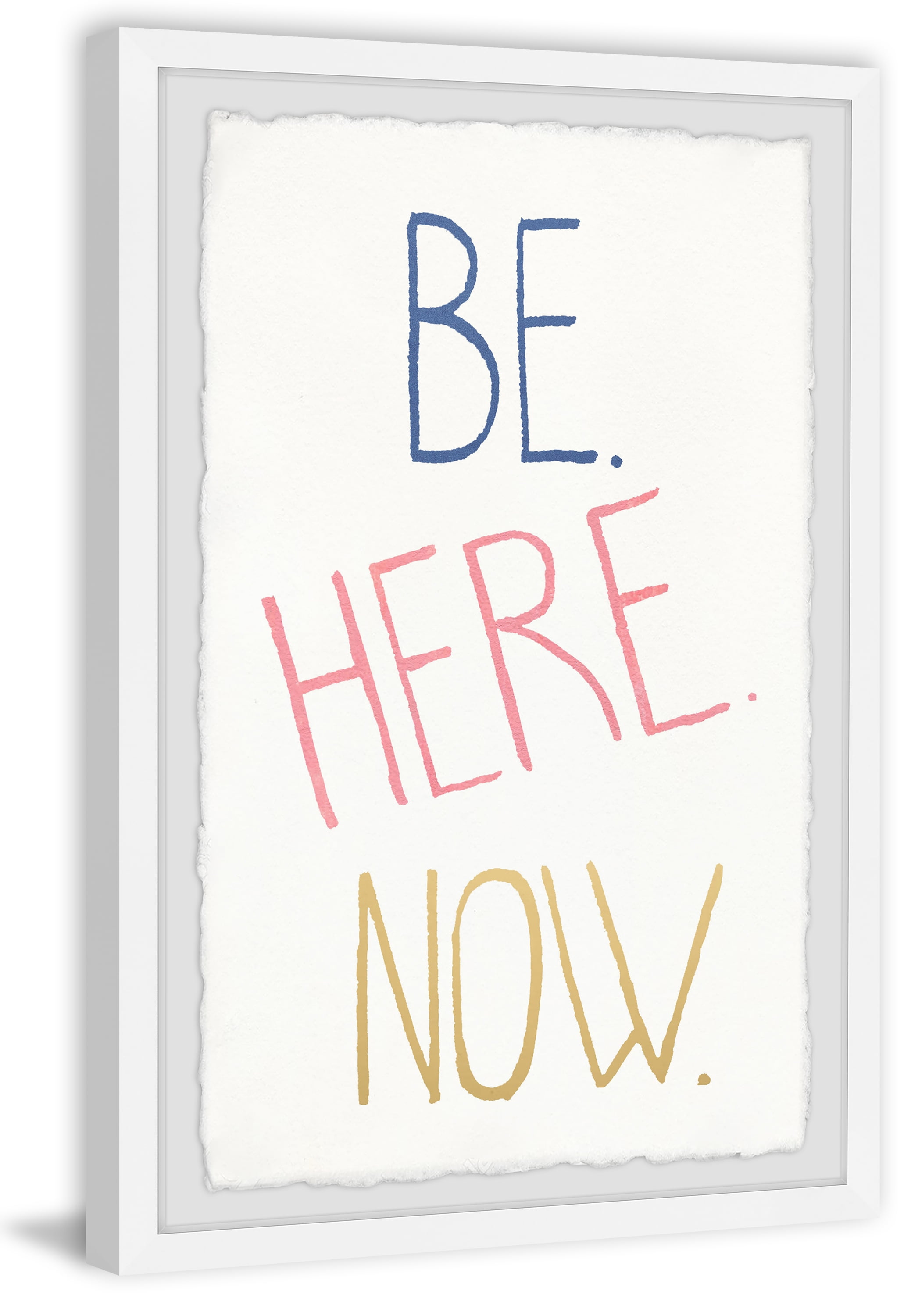 Marmont Hill Be Here Now IV Framed Wall Art