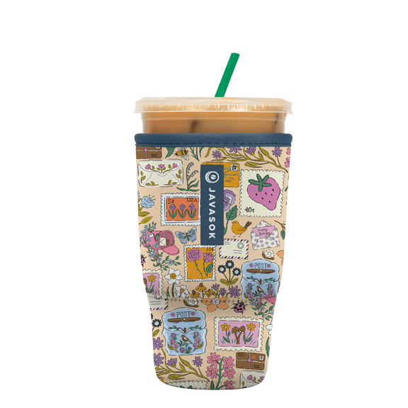 Sok It JavaSok Iced Coffee & Cold Soda Insulated Neoprene Cup Sleeve Large: 30 - 32oz