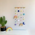 thumbnail image 2 of Hanging Photo Display, Barrette Storage Belt DIY Picture Frames, Wall Hanging Decor with 25 Wooden Clips, 2 of 9