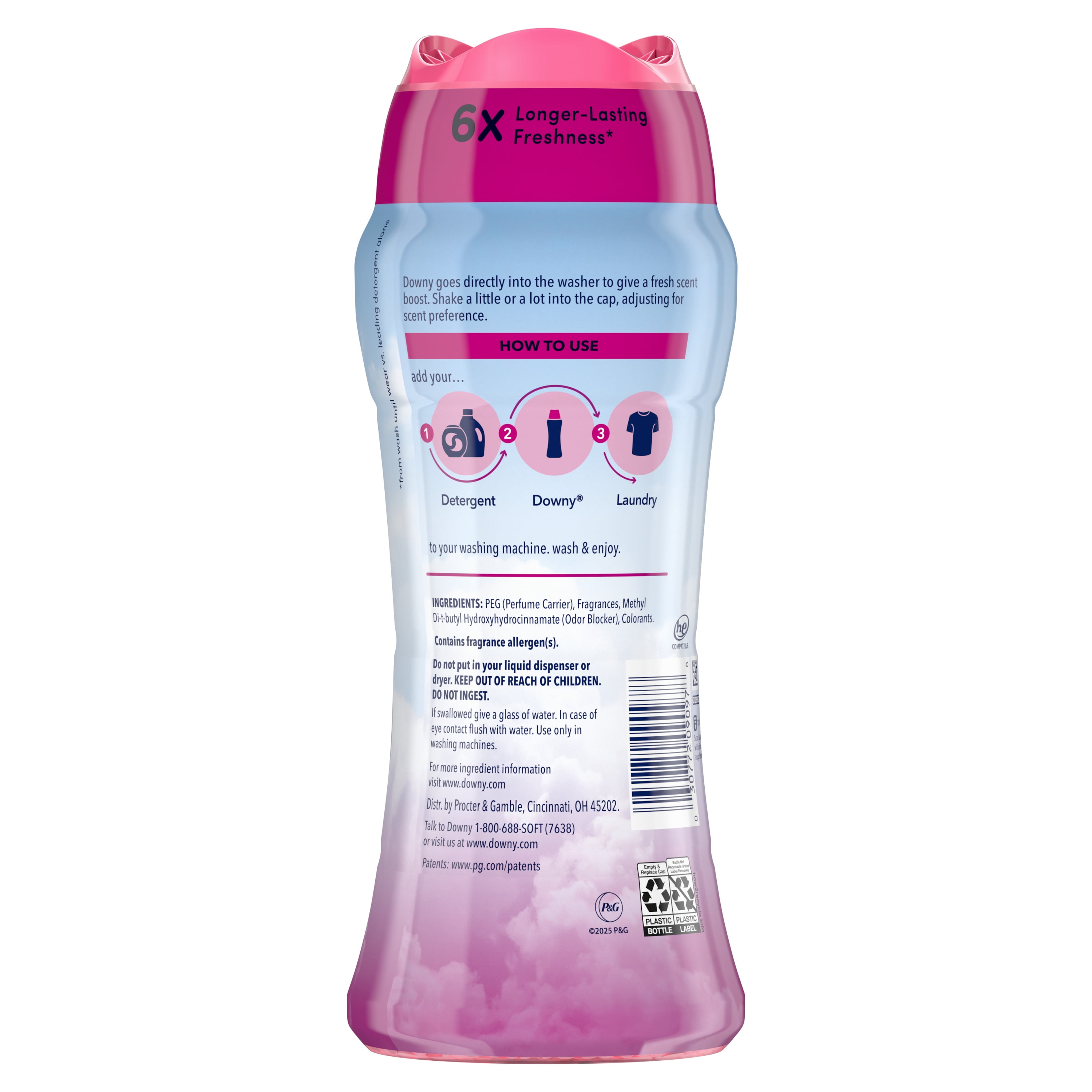 Downy In-Wash Scent Booster Laundry Beads, April Fresh Scent, 13.4 oz