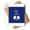 thumbnail image 1 of Good Kidney Body Lucky Art Deco  Fashion Postcards Envelopes Blank Note Cards Mailing, 1 of 4