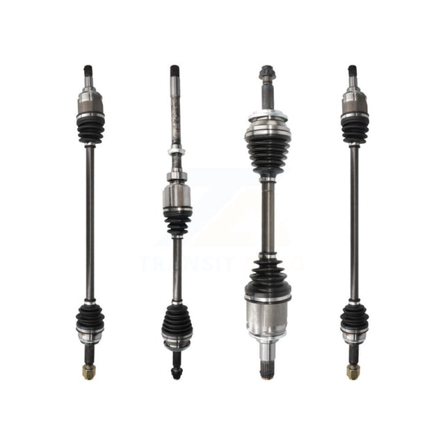 Kugel Front Rear CV Axle Drive Shaft Complete Assembly Kit for Car Toyota RAV4 - Left Right Side (Driver Passenger) KCV-100187